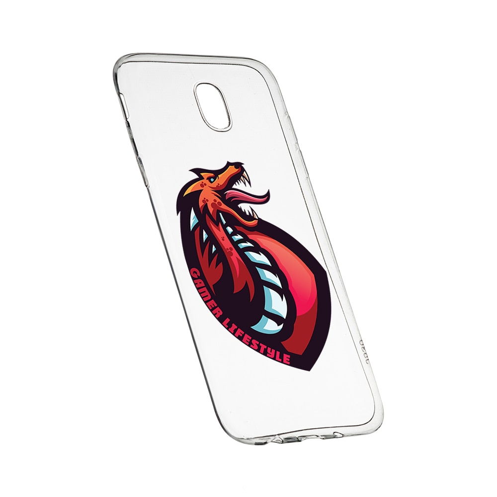 Husa de protectie Gamers, Lifestyle pentru Samsung Galaxy J7 2017, rezistenta la uzura, anti-alunecare, din silicon Premium, 289