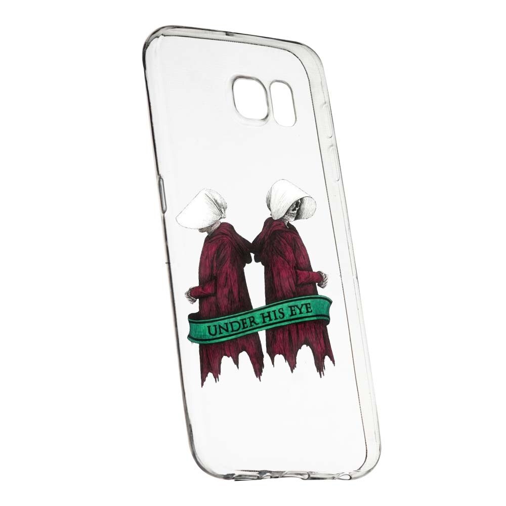 Husa de protectie The Handmaid`s Tale pentru Samsung Galaxy S7 Edge, rezistenta la uzura, anti-alunecare, din silicon Premium, 291