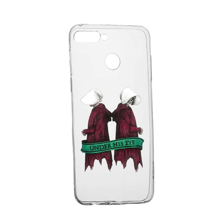 Husa de protectie The Handmaid`s Tale pentru Huawei Y7 Prime 2018 / Y7 2018, rezistenta la uzura, anti-alunecare, din silicon Premium, 291
