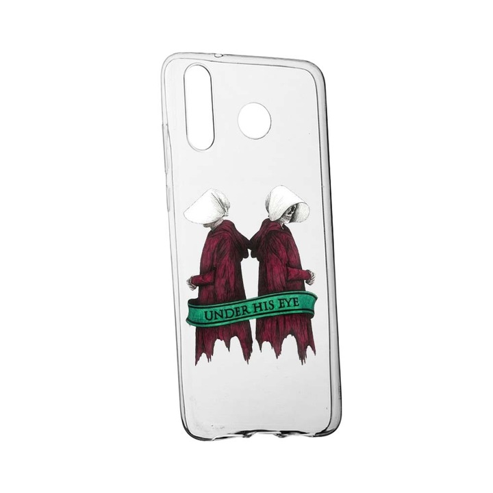 Husa de protectie The Handmaid`s Tale pentru Samsung Galaxy A40, rezistenta la uzura, anti-alunecare, din silicon Premium, 291