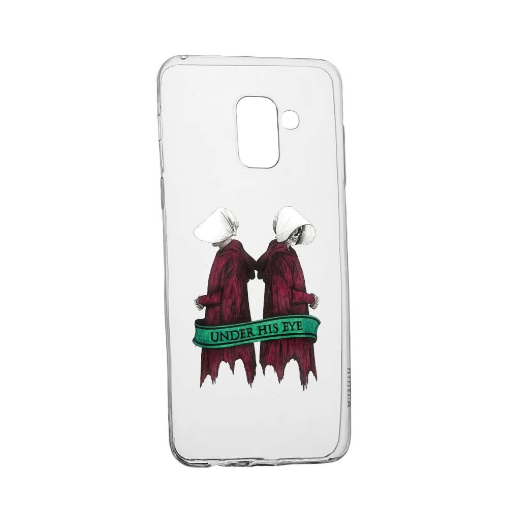 Husa de protectie The Handmaid`s Tale pentru Samsung Galaxy A6 2018, rezistenta la uzura, anti-alunecare, din silicon Premium, 291