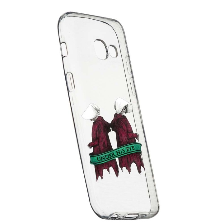 Husa de protectie The Handmaid`s Tale pentru Samsung Galaxy J4 Plus 2018, rezistenta la uzura, anti-alunecare, din silicon Premium, 291