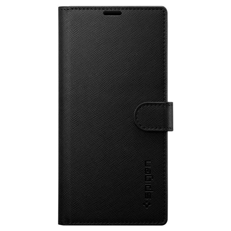 Husa Spigen Wallet S Samsung Galaxy Note 10 Black