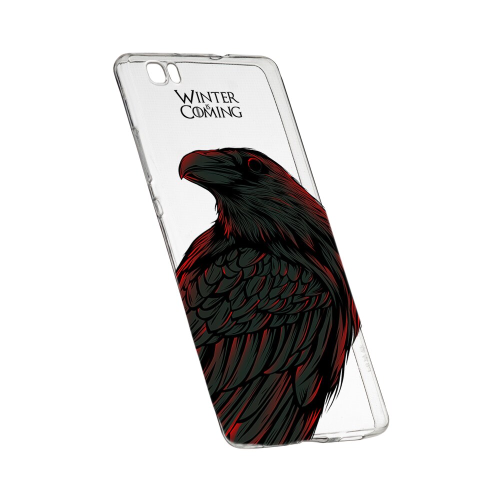 Husa de protectie Game of Thrones pentru Huawei P8 Lite, rezistenta la uzura, anti-alunecare, din silicon Premium, 285