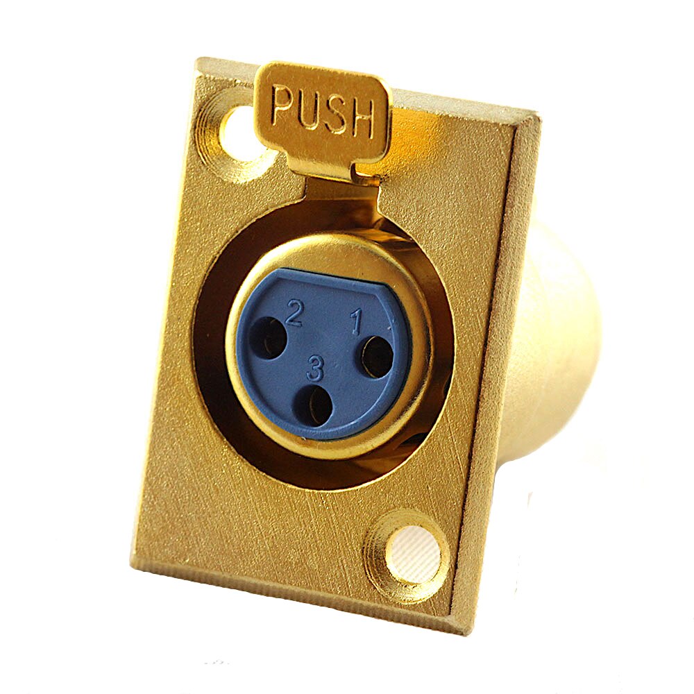 Conector Socket XLR KaCsa Audio MC-914G