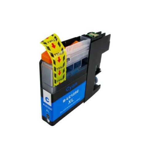 Cartus cerneala Graphitek compatibil Brother LC125 XL, 1200 pagini, albastru