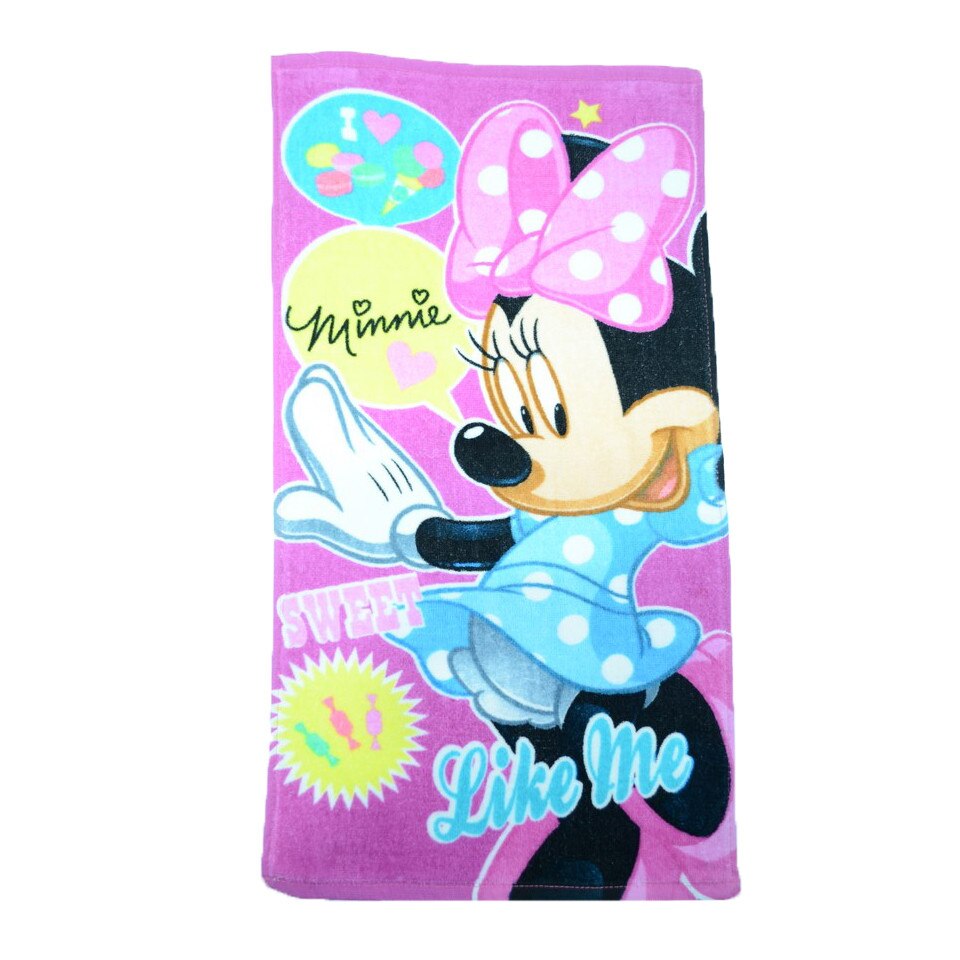 Prosop pentru Fete 35 x 65 cm Disney Minnie Mouse DISM-FTB49842R1, Multicolor