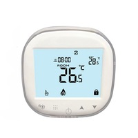 Termostat cu fir HY311 pentru centrala termica pe gaz controlat prin Internet compatibil Alexa Google Home