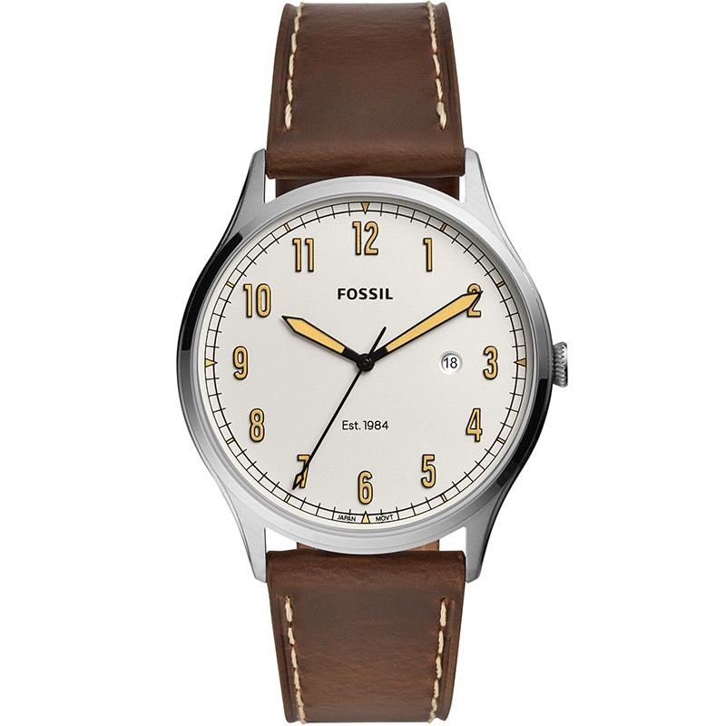 Ceas barbatesc Fossil FS5589 Quartz Argintiu