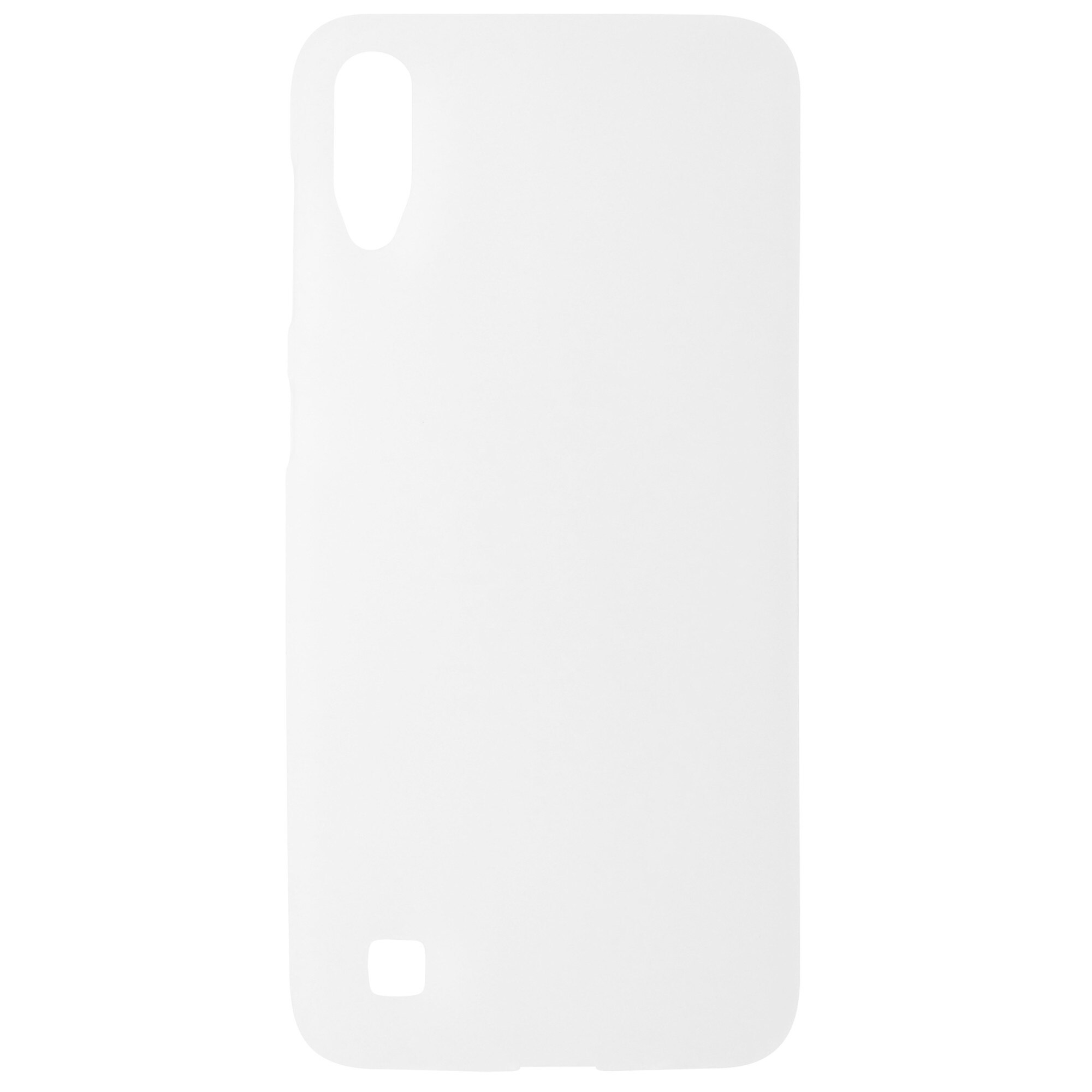 Husa tip capac spate slim Baseus Paper Case plastic siliconat alb semitransparent pentru Samsung Galaxy A10 (SM-A105F), Galaxy M10 (SM-M105F)