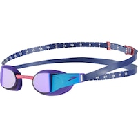 Ochelari inot Speedo Elite Mirror, Mov/Albastru