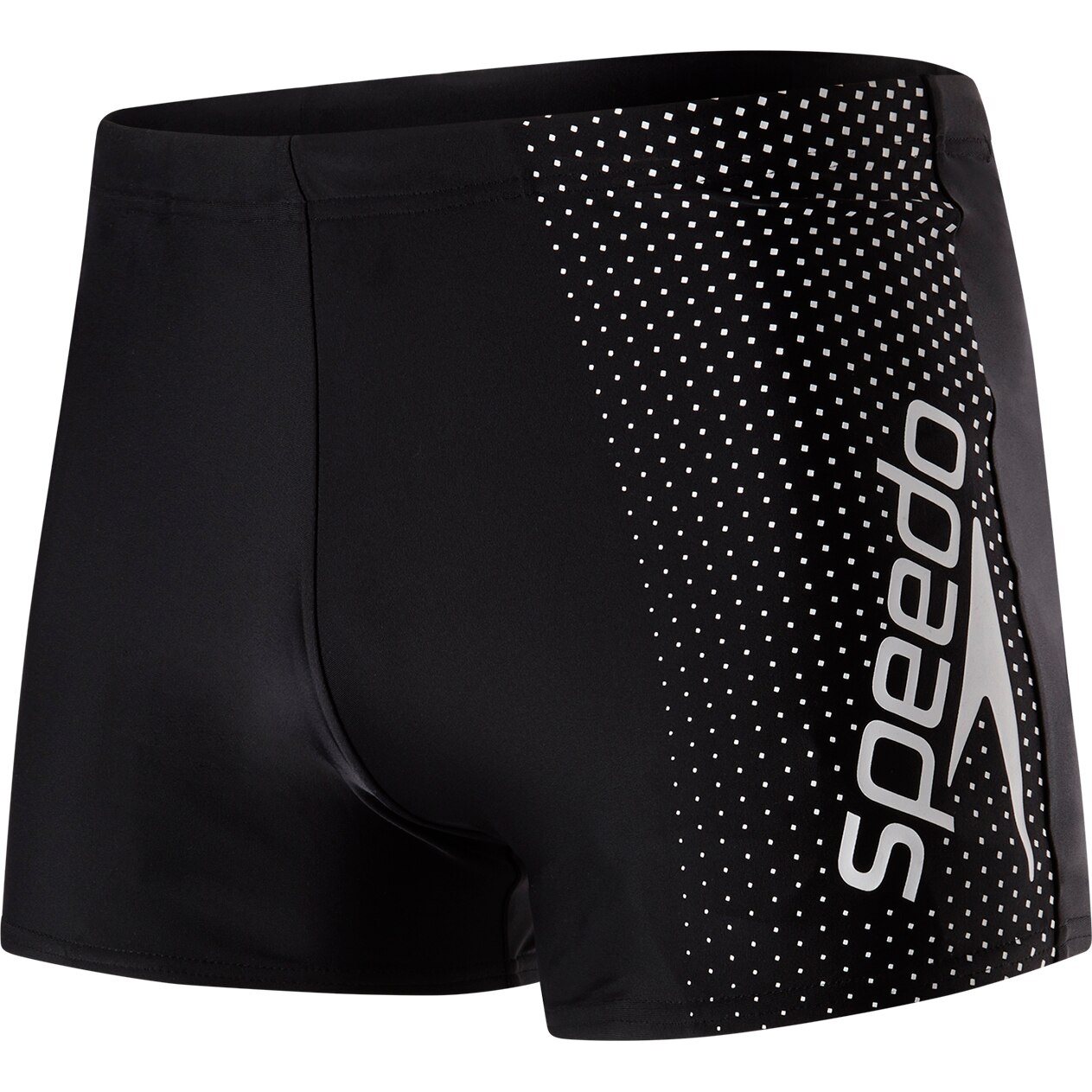 Boxeri Speedo Gala Logo, Negru/Alb