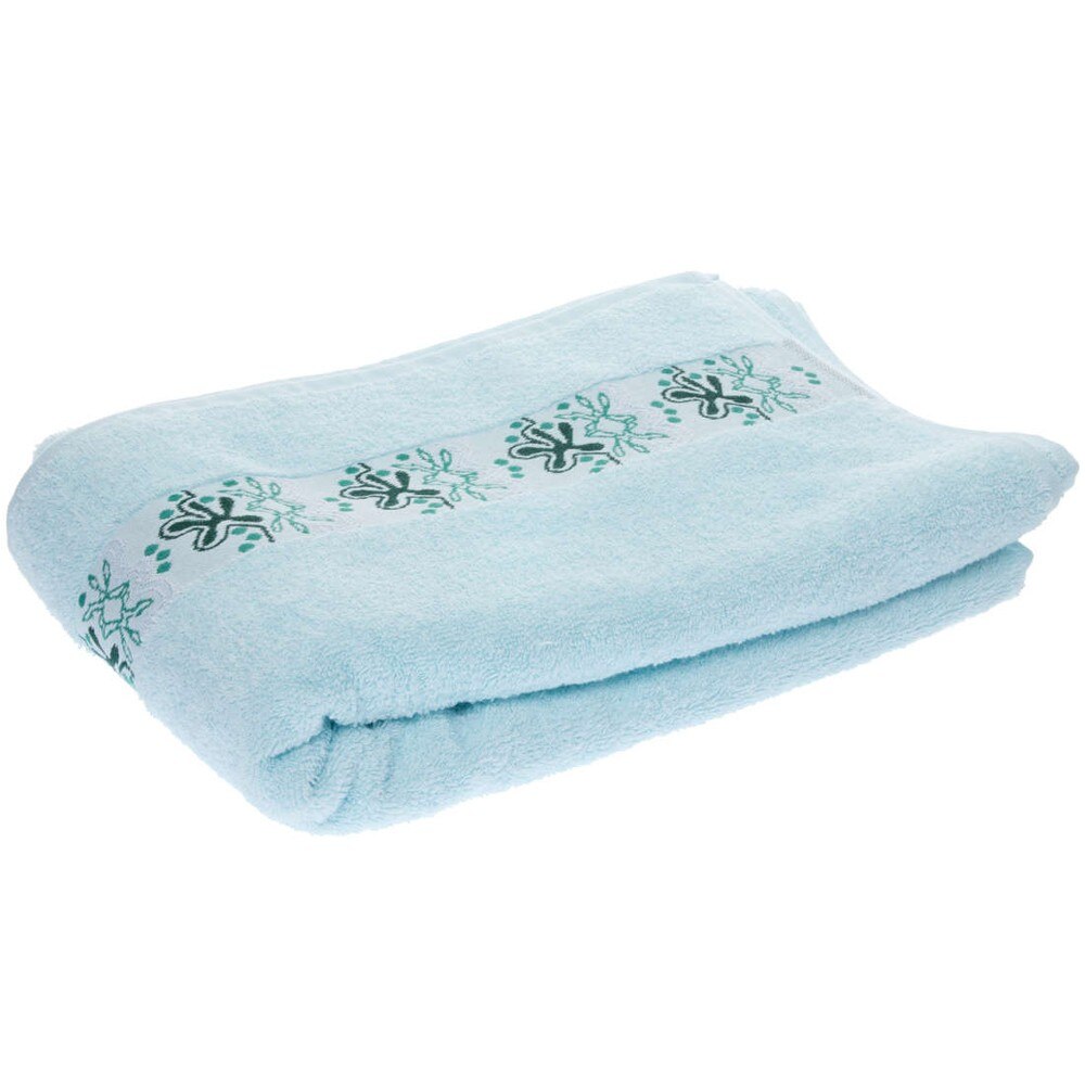 Prosop iMKⓇ, 70 x 140 cm, Placut la atingere, 100% Bumbac, Bleu, AN