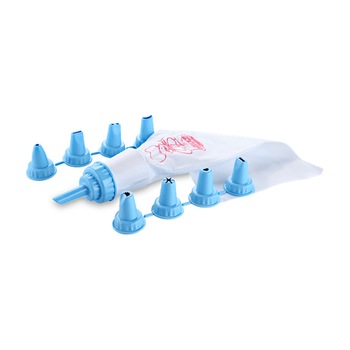 Punga cu 9 duze pentru ornat prajituri, AP-1042 Punga cu 9 duze pentru ornat prajituri, AP-1042