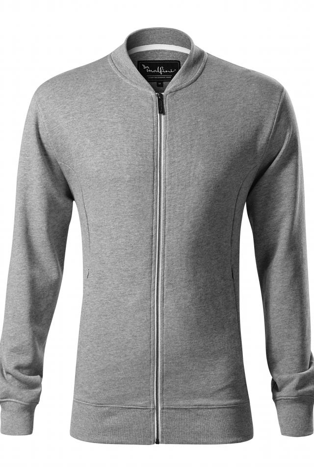 Hanorac pentru barbati Bomber, Gri inchis