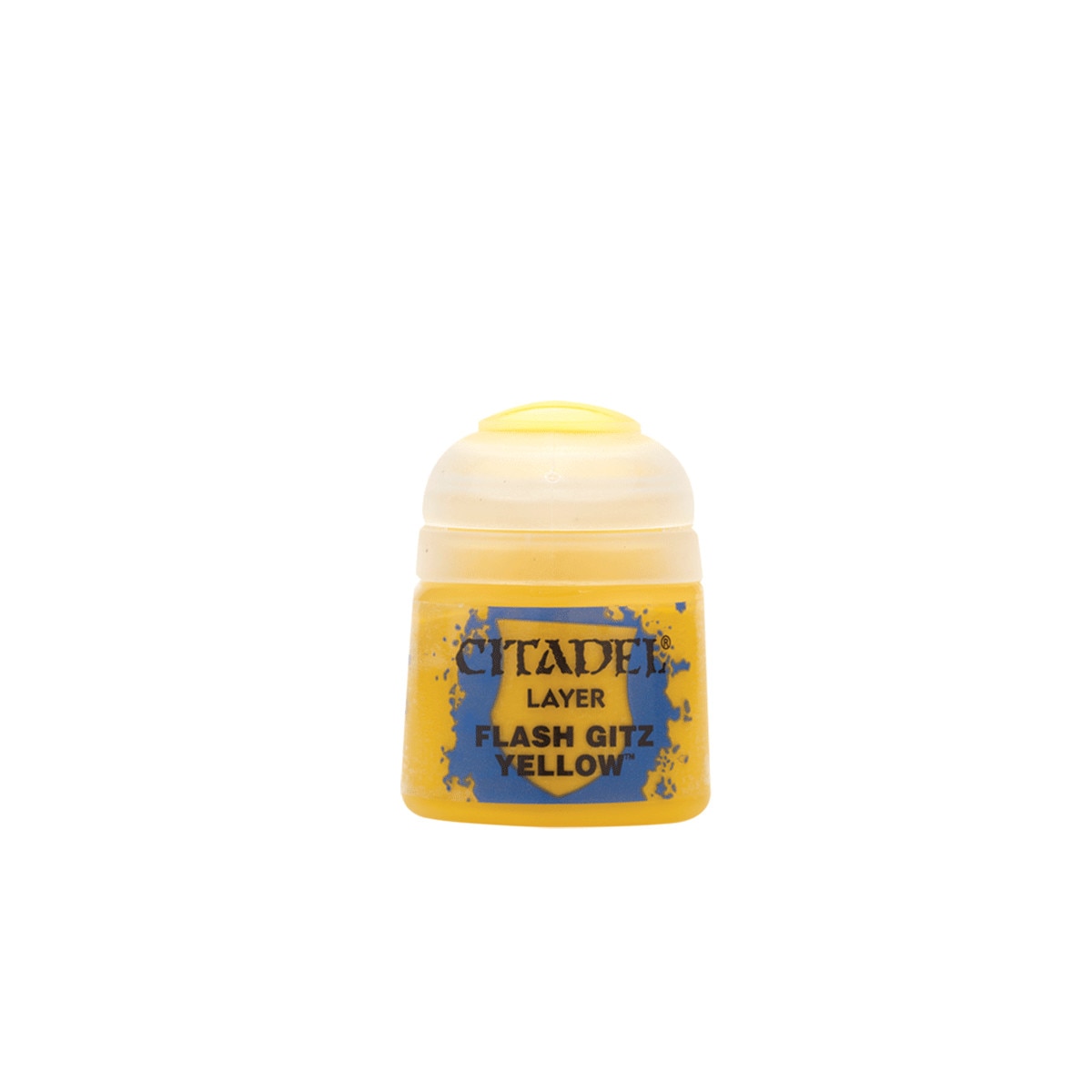 Vopsea pentru Miniaturi, Citadel, Layer Flash Gitz Yellow , 12ml