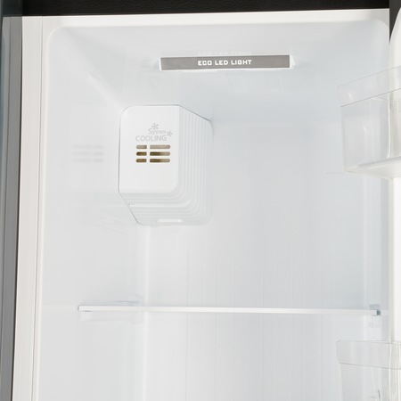 Side by side Heinner HSBS-M510NFDX+, 510 l, Clasa A+, Full No Frost, Display touch LED, H 178.8 cm, Antracit