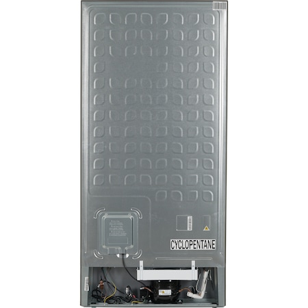 Side by side Heinner HSBS-441NFXF+, 428 l, No Frost, Display LED, Clasa A+, Functie vacanta, Functie super congelare, H 178 cm, Argintiu