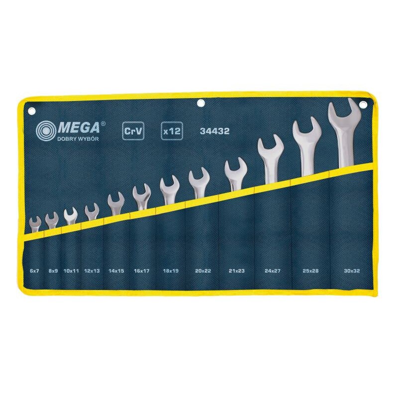 Set chei fixe CR-VA Mega, 6-32 mm, 12 piese/set
