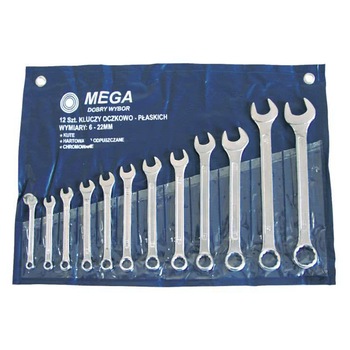 Set chei combinate in folie Mega, 6-32 mm, 25 piese/set Set chei combinate in folie Mega, 6-32 mm, 25 piese/set