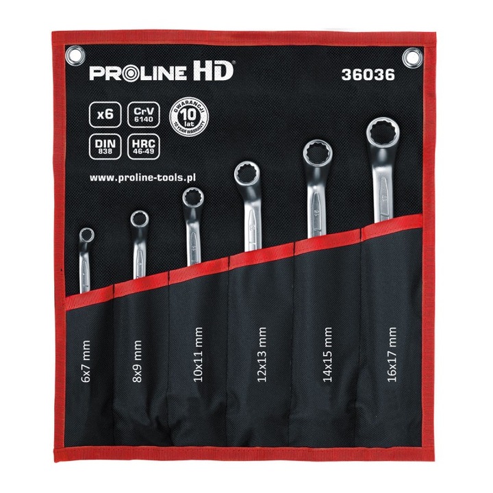 Set Chei Inelare Cotite Cr-va Hd 6-17mm - 6p