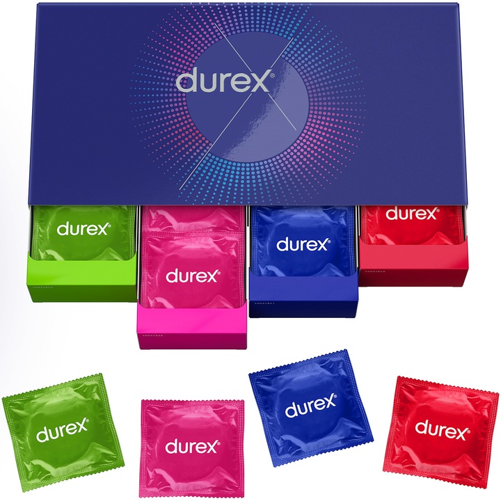 Durex Surprise Me Diszkrét csomag, 40 darabos