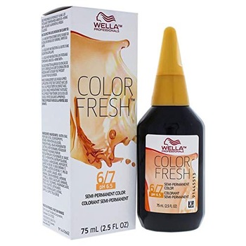 Wella , Color Fresh, Semi-Permanent, Color 6 7 Dark Blonde, 75ml Wella , Color Fresh, Semi-Permanent, Color 6 7 Dark Blonde, 75ml