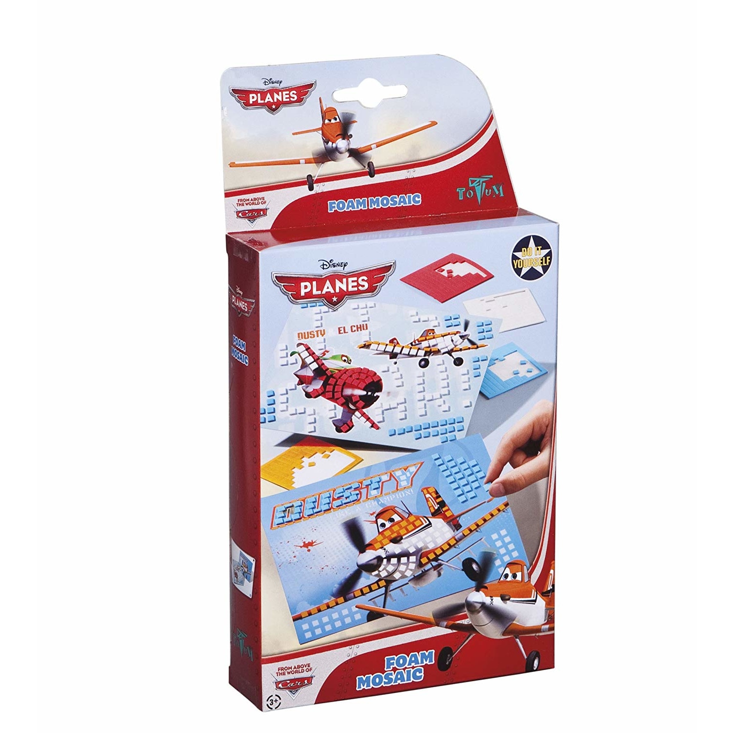 Seturi de artizanat Totum Disney Planes - Construiti un Jigsaw Jigsaw Puzzle