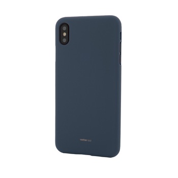 Husa iPhone XS MAX Vetter GO Soft Touch Navy Husa iPhone XS MAX Vetter GO Soft Touch Navy