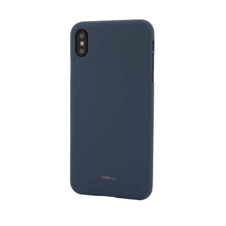 Кейс за iPhone X / XS Vetter GO Soft Touch Navy