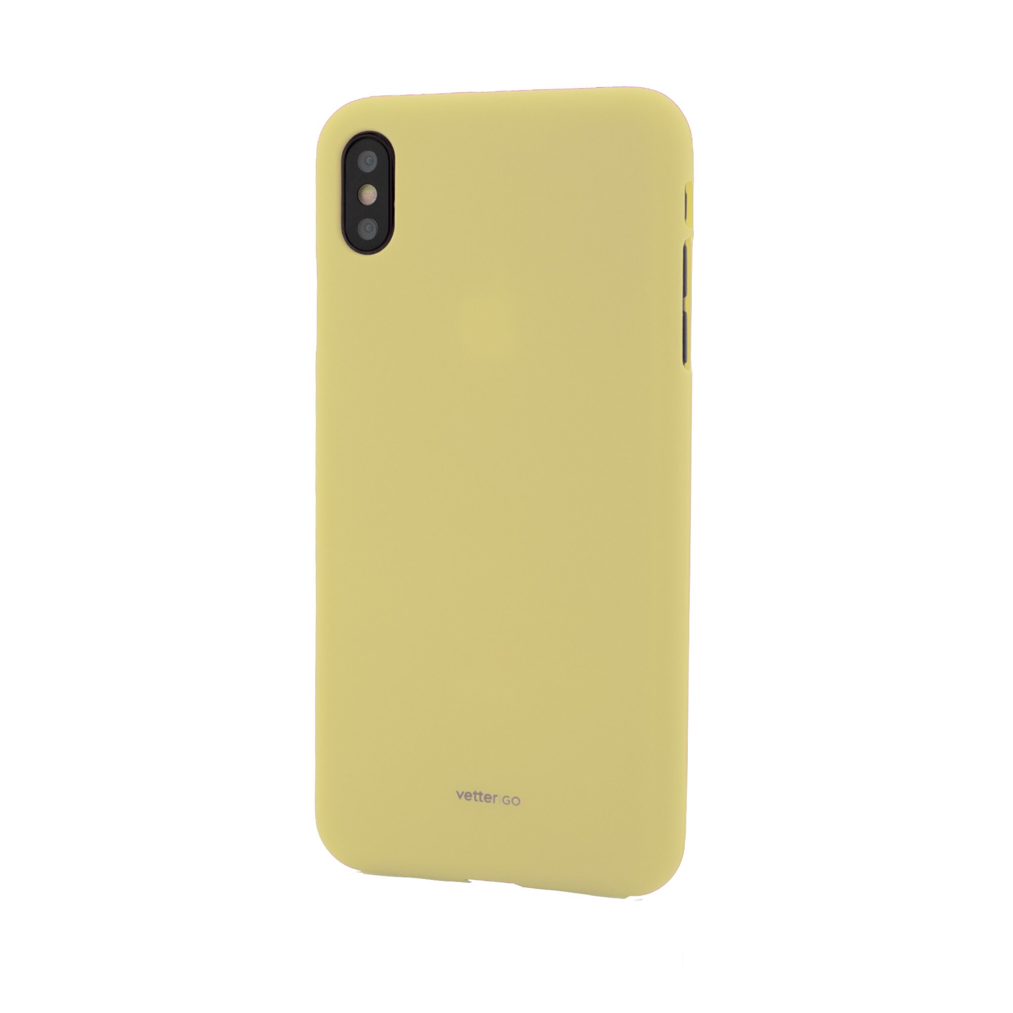 Husa iPhone XR Vetter GO Soft Touch Galbena