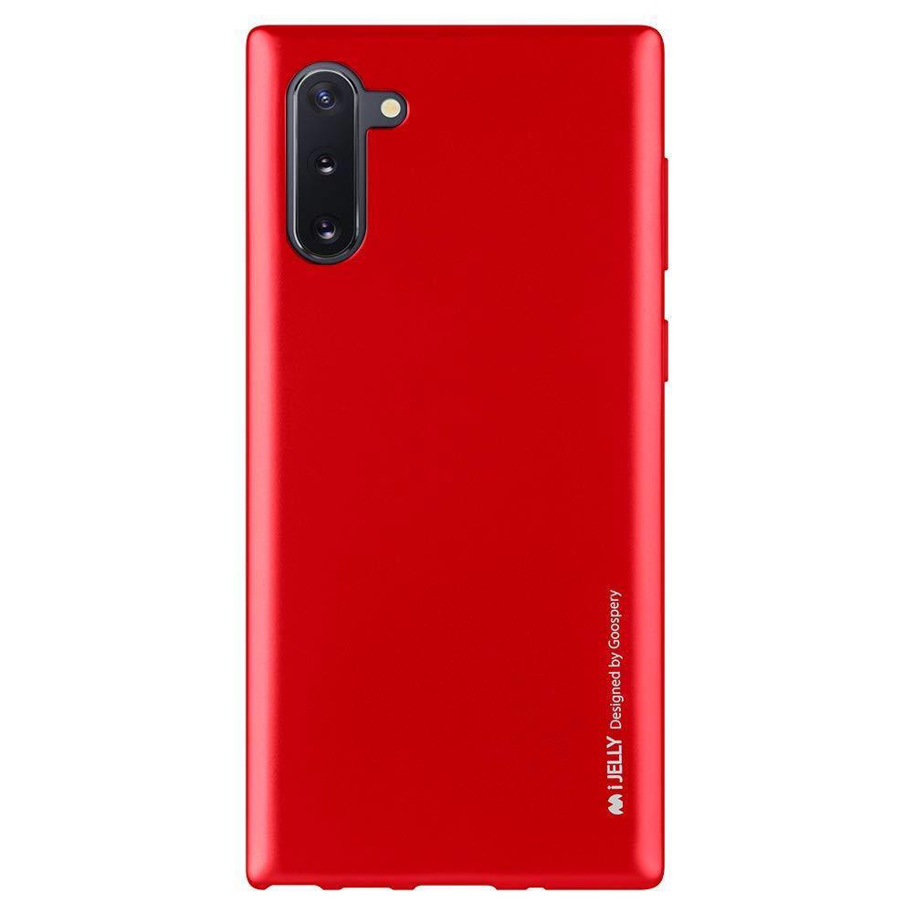 Husa i-Jelly Mercury Samsung Galaxy Note 10, Rosu