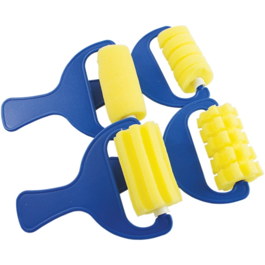 Set 4 pensule buretate pe rola