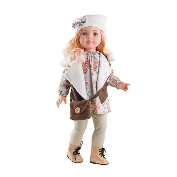 Papusa MARTA cu par blond-rose suvitat, din vinil parfumat- Paola Reina Papusa MARTA cu par blond-rose suvitat, din vinil parfumat- Paola Reina