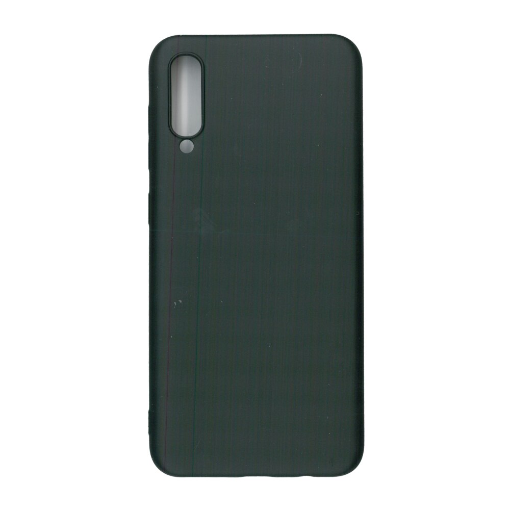 Husa Liquid din silicon mat pentru Samsung Galaxy A50, negru