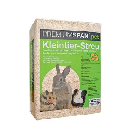 Asternut igienic pentru rozatoare cu aroma lamaie, Premium Span, 60 l