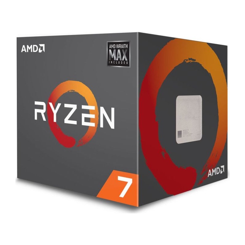Procesor AMD Ryzen 7 2700 4.1GHz, 20MB, 65W, AM4, Wraith Max, Box