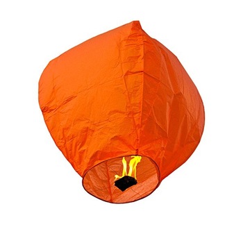 Lampion zburator clasic portocaliu, ProCart, pentru evenimente Lampion zburator clasic portocaliu, ProCart, pentru evenimente