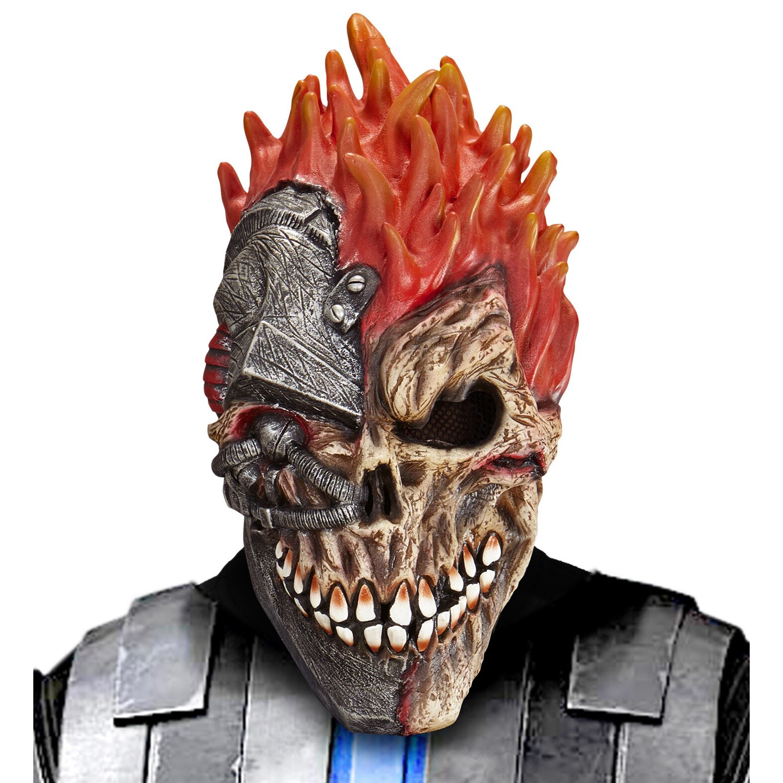 Masca Cyber Schelet In Flacari Widmann