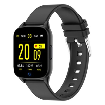 Ceas Smartwatch iHunt Watch ME 2020, Notificari, Pedometru, Puls, Monitorizare somn, iOS/Android, Black Ceas Smartwatch iHunt Watch ME 2020, Notificari, Pedometru, Puls, Monitorizare somn, iOS/Android, Black