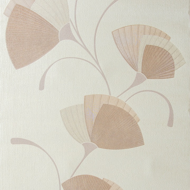 Best of Dieter Bohlen virágos tapéta, krém, barna, 53cm x 10m