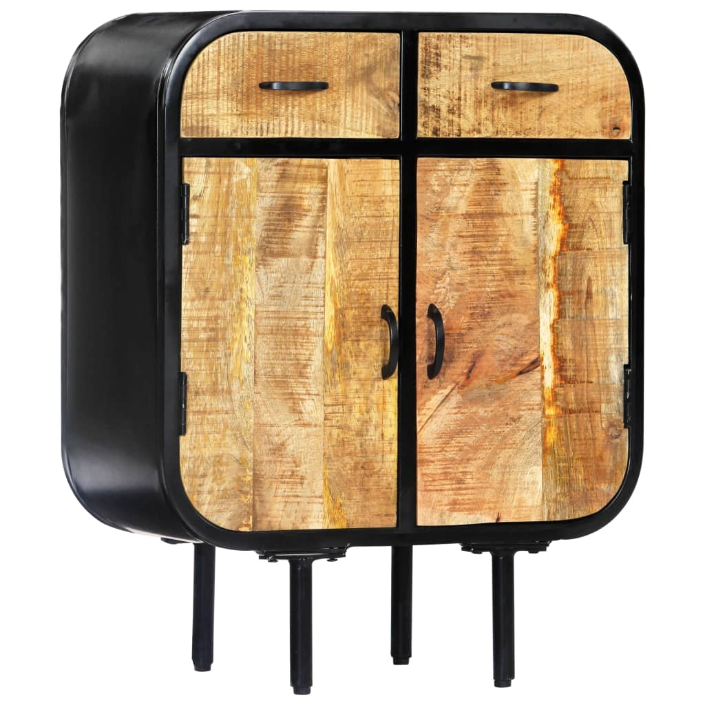 Comoda, vidaXL, 60 x 30 x 75 cm, Lemn masiv reciclat, Maro