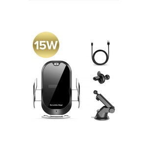 Suport Incarcator Telefon Auto Smart Sensor Deluxe S6 Wireless Infrarosu 360 Fast Charge Universal Android Si Ios 4 6 5 Inch Emag Ro