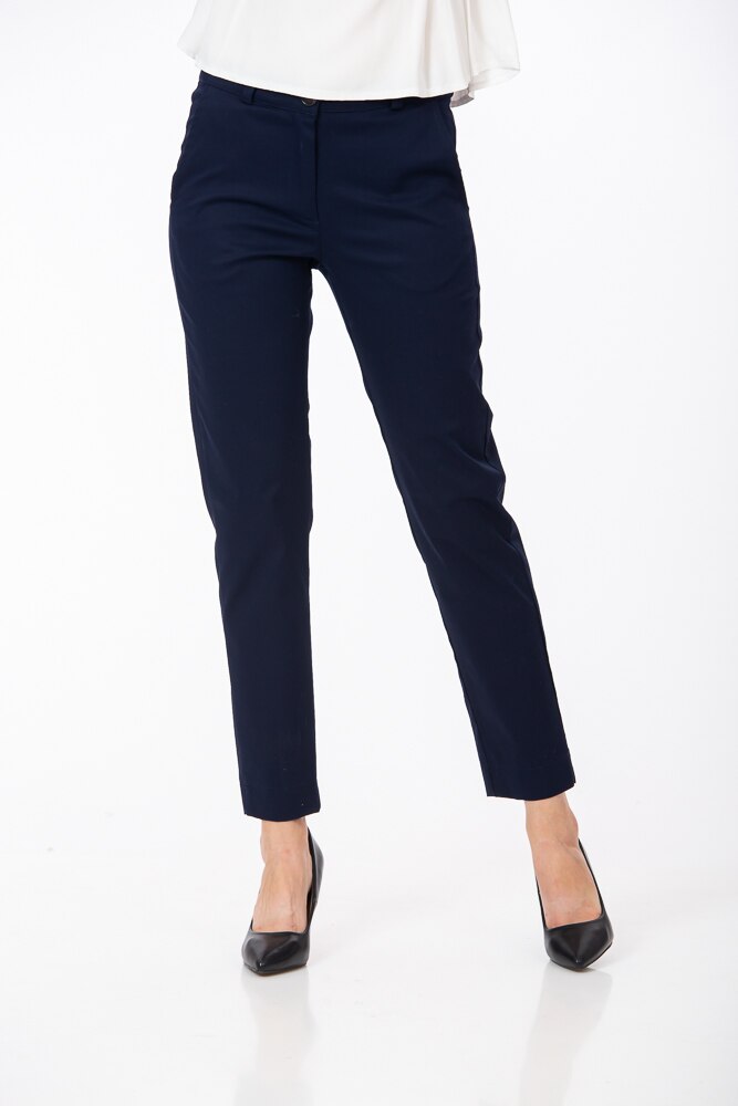 Pantaloni BE YOU casual, Bleumarin, M