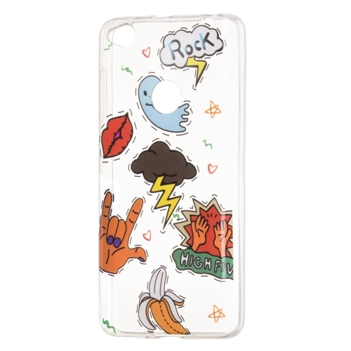 Husa Xiaomi Redmi 4X, Art Design1, Transparent