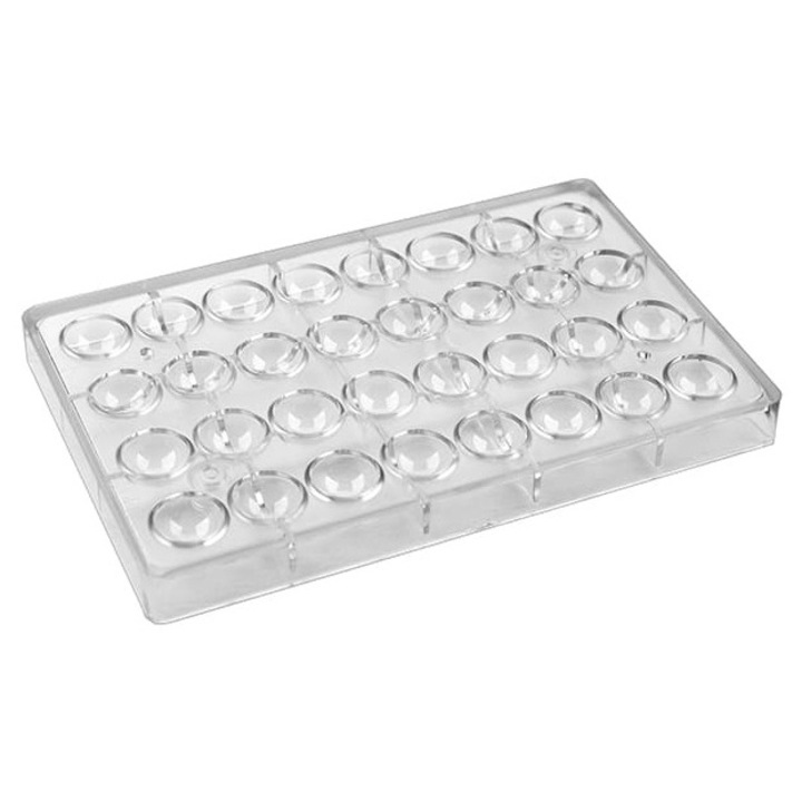 Forma policarbonat, Matfer, pentru ciocolata Semisfera 2.6 cm