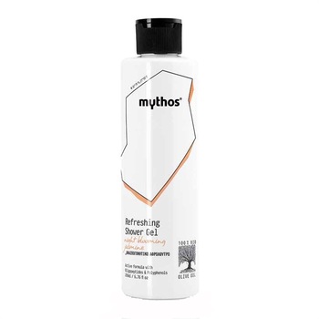 Gel de dus revigorant cu extract de iasomie de noapte inflorita, Mythos, 200ml Gel de dus revigorant cu extract de iasomie de noapte inflorita, Mythos, 200ml