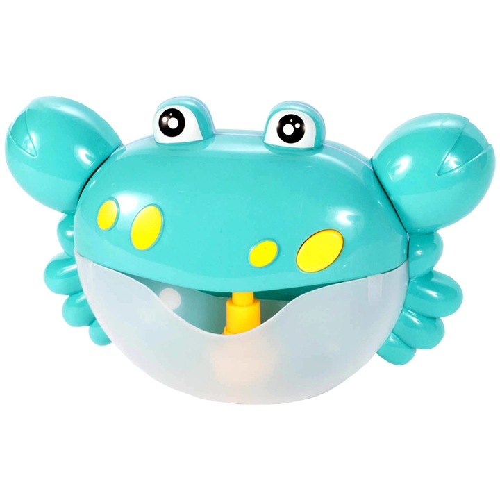 IdealStore Bubble Crab Fürdőjáték, Méretek 24 x 8 x 15 cm, tapadókoronggal, kék