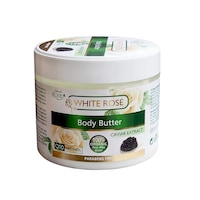 Unt de corp cu apa de trandafiri albi si caviar, 300 ml