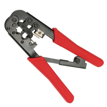 Cleste sertizare HQ-HT546 pentru RJ45/RJ11/RJ12 cu stripper si autoblocare Cleste sertizare HQ-HT546 pentru RJ45/RJ11/RJ12 cu stripper si autoblocare